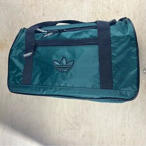 Adidas Green Duffel Bag